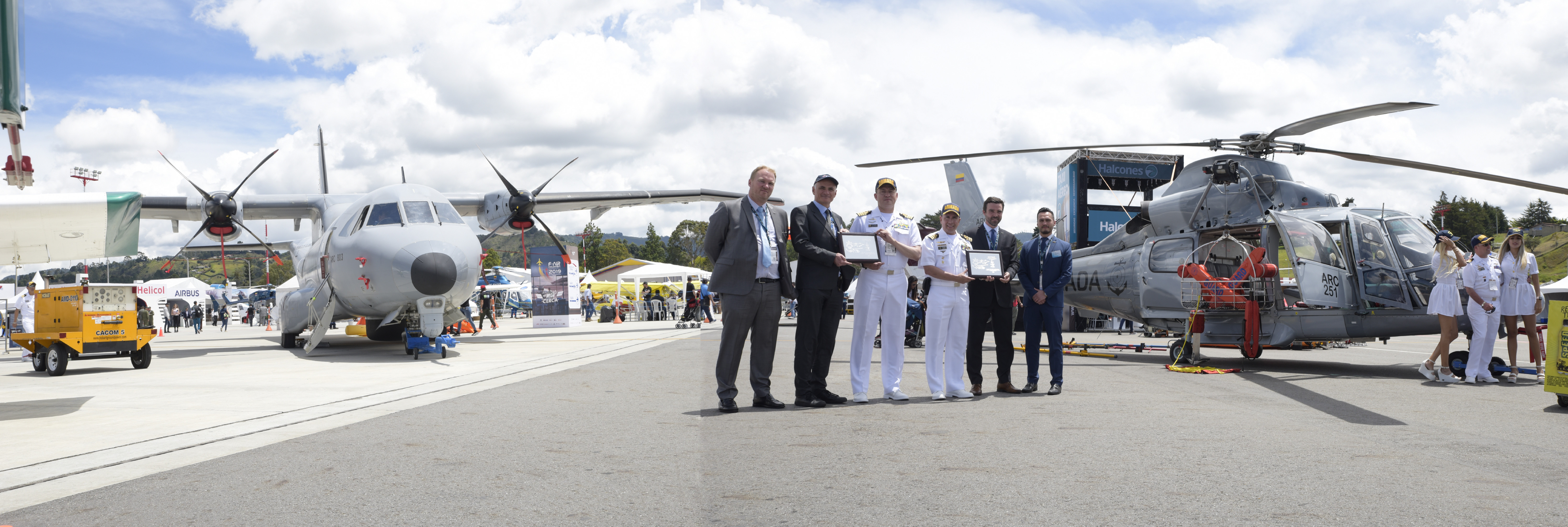 Airbus reconoce a la Armada de Colombia