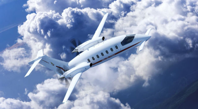 Piaggio 201026 P.180 Avanti VVF rendering