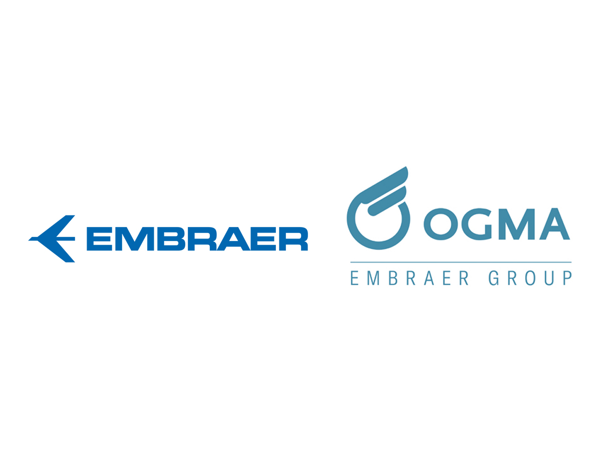Logo Embraer OGMA