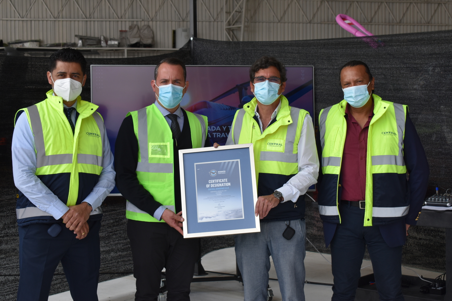 directivos de central aerospace MRO y P&W