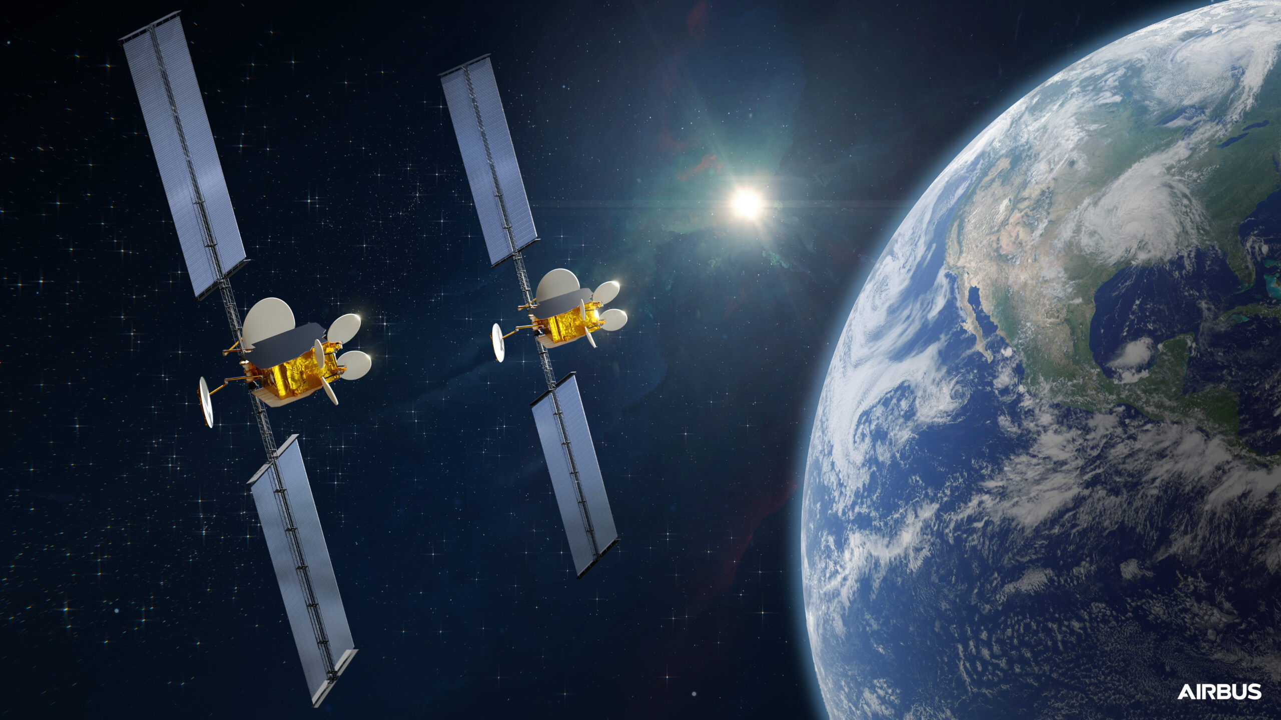 Airbus Mulltisatelite Intelsat OneSat