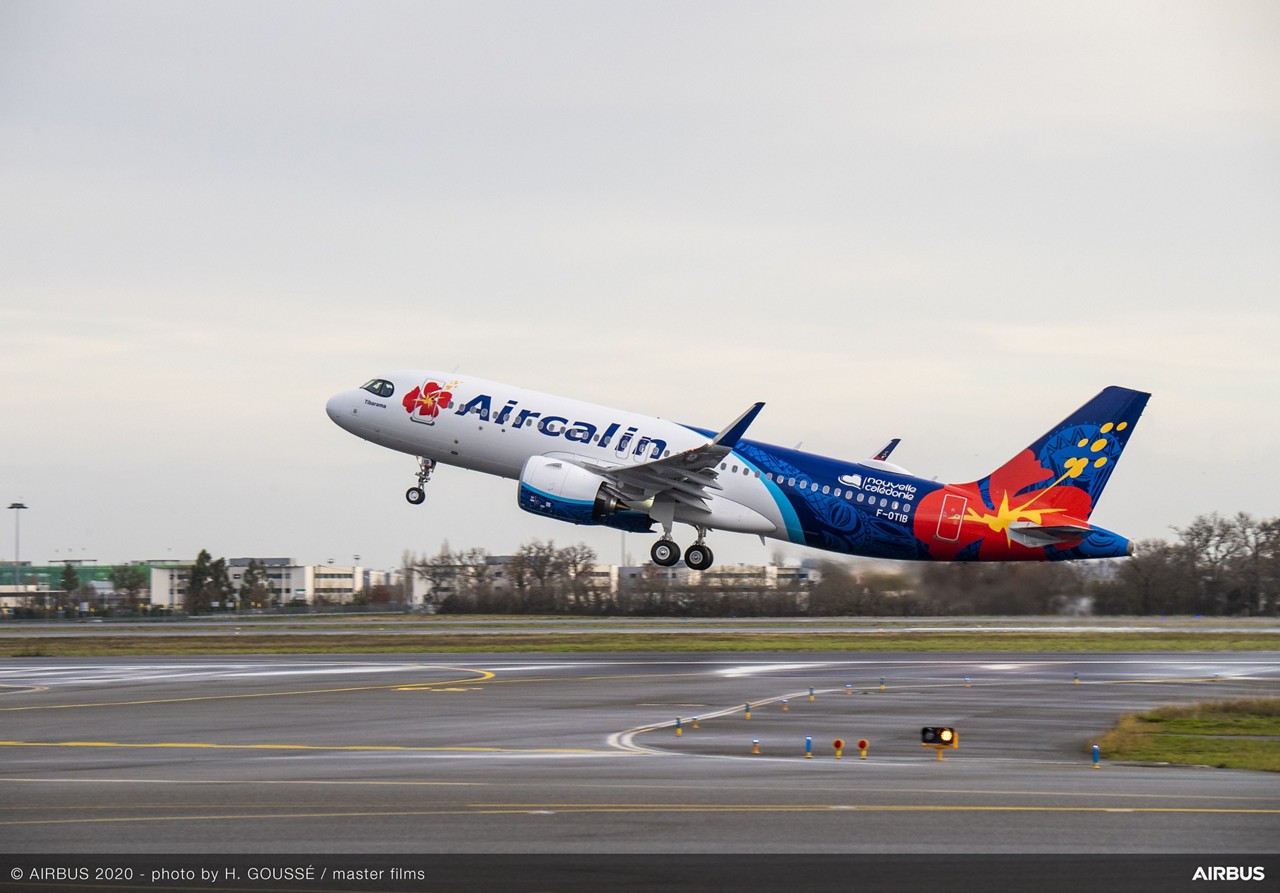 Aircalin Airbus A320neo PW