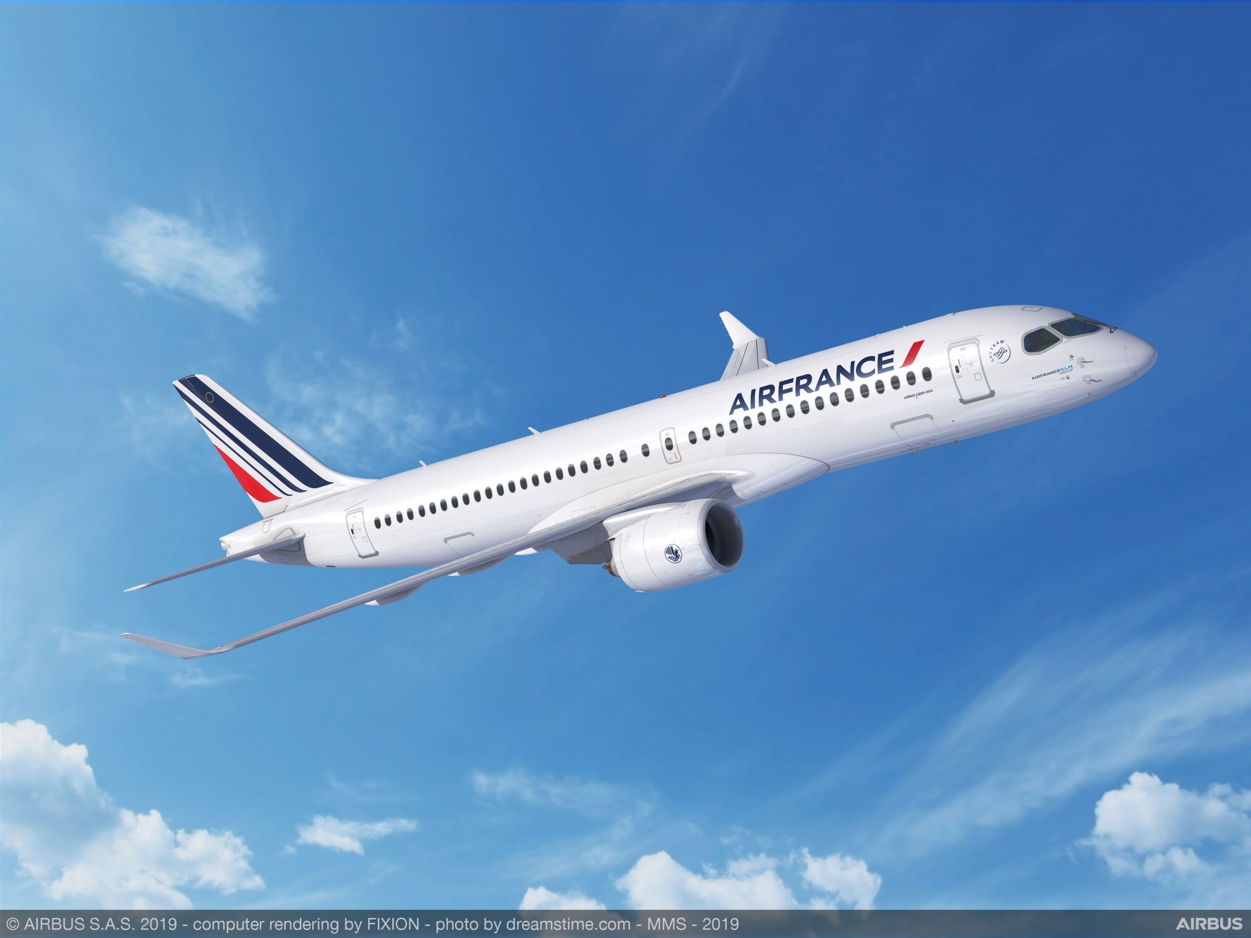 Air France’s A220-300 Pratt Whitney