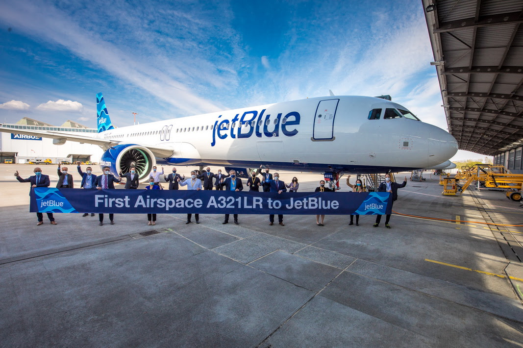 Airbus A321LR JetBlue Airspace 1