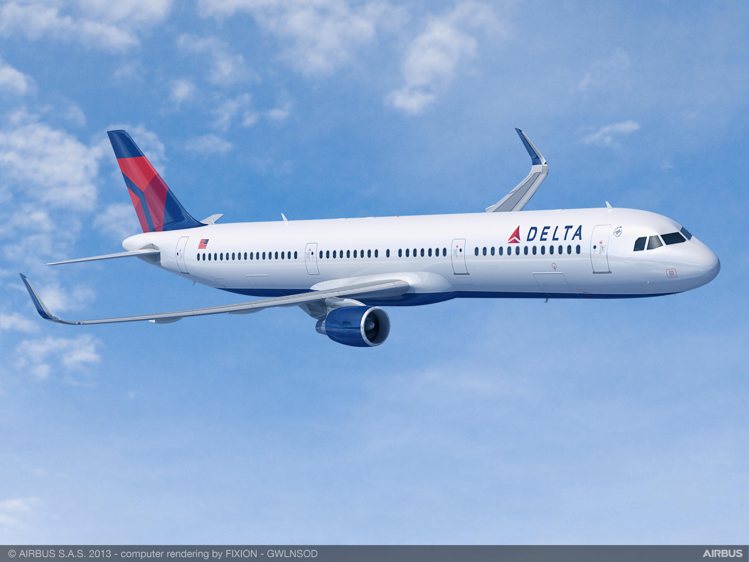 Airbus A321neo Delta Air Lines