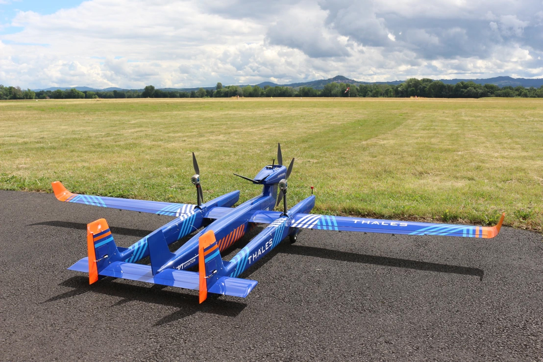 Thales primer vuelo UAS