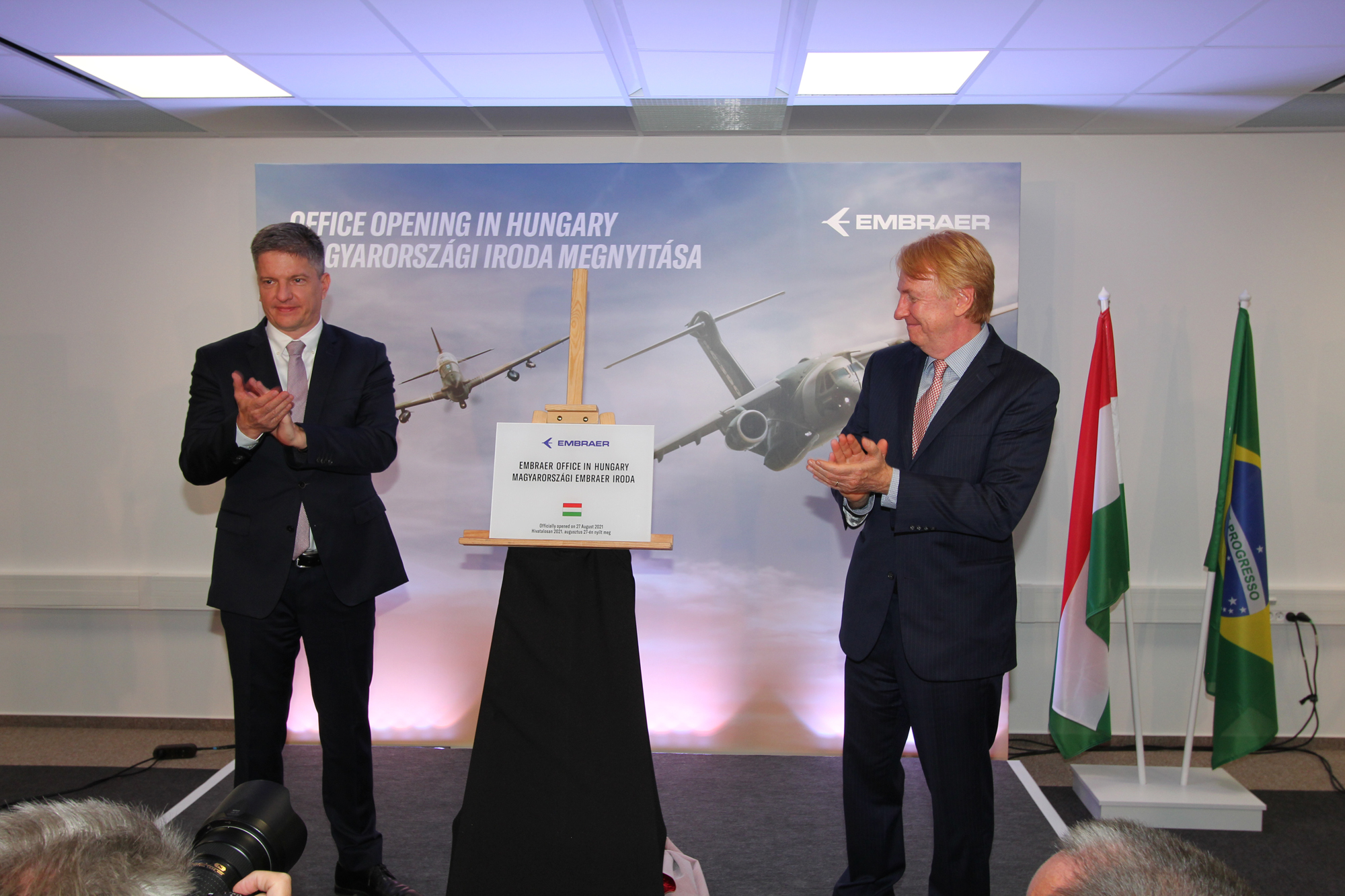 Embraer Hungary Office Opening Event