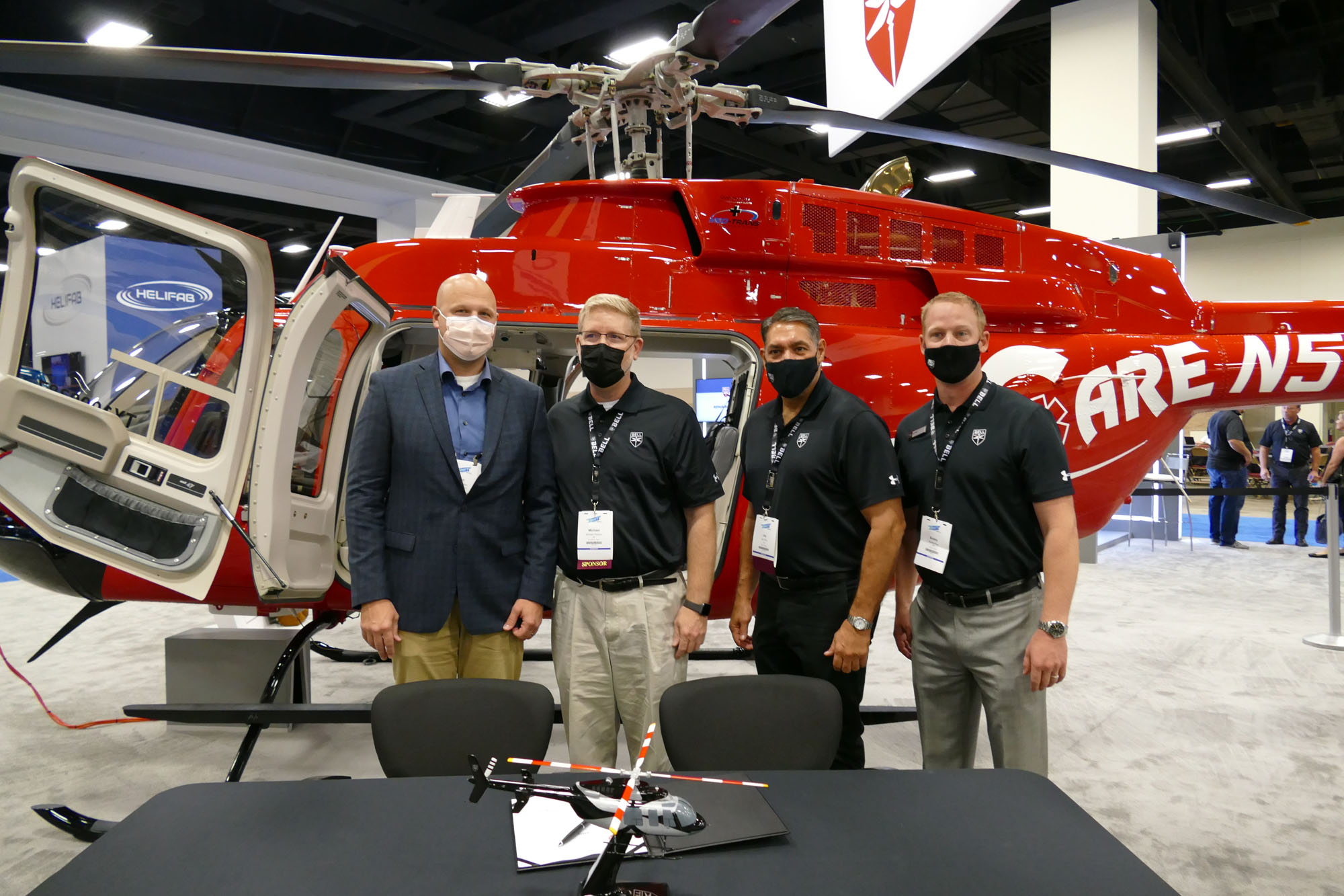 Bell LifeFlight Signing