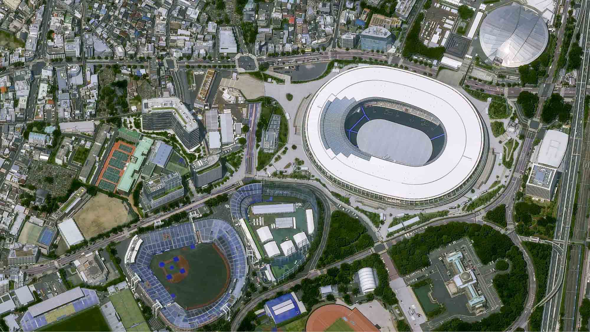 Airbus DS 2021 Japan National Stadium – Pléiades Neo (c)