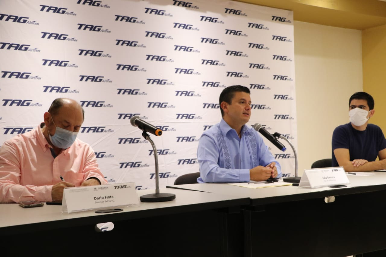 TAG Airlines vuelo Cancun Flores