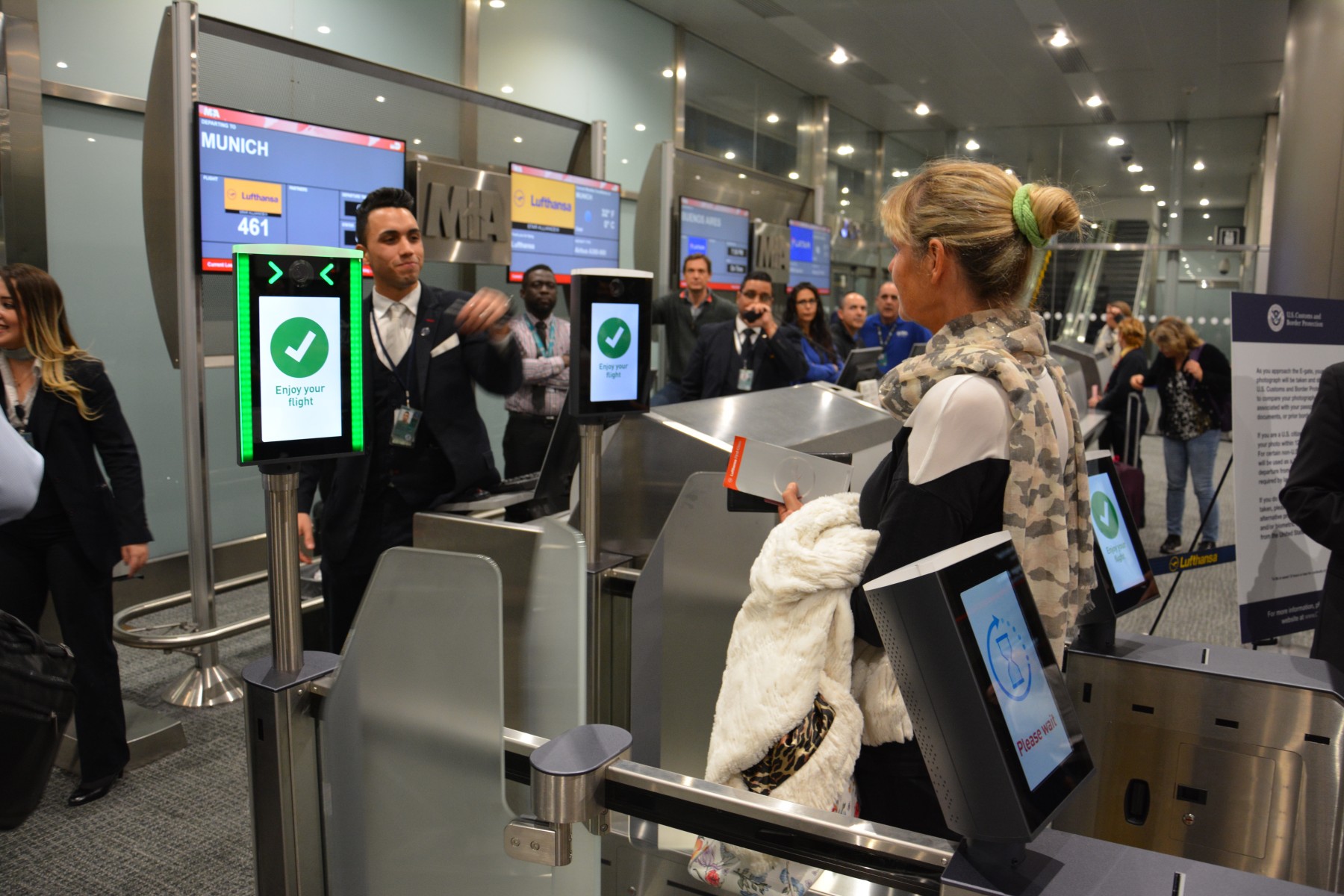 MIA Miami Embarque Biometrico