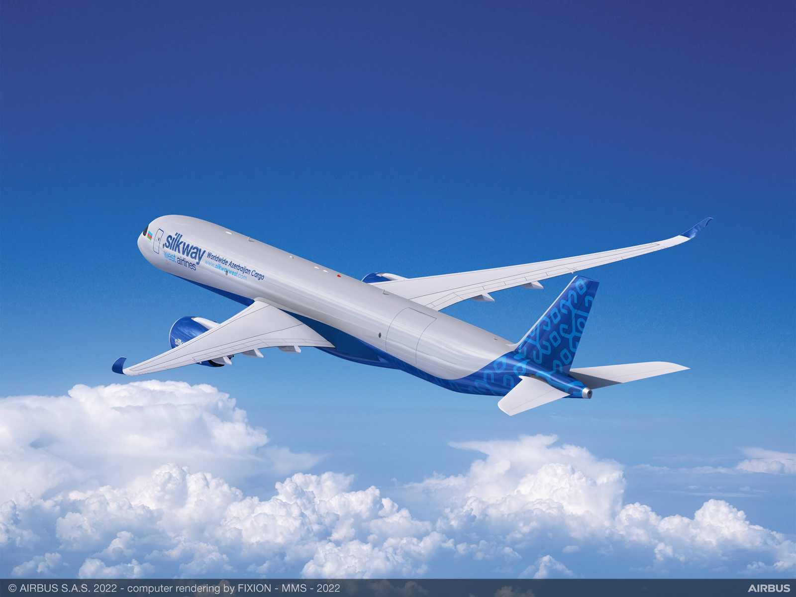 Airbus Silk Way West Airlines A350F 1