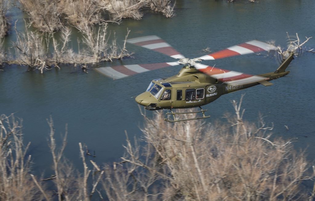 Bell Textron – Subaru Bell 412 EPX Military Green 12