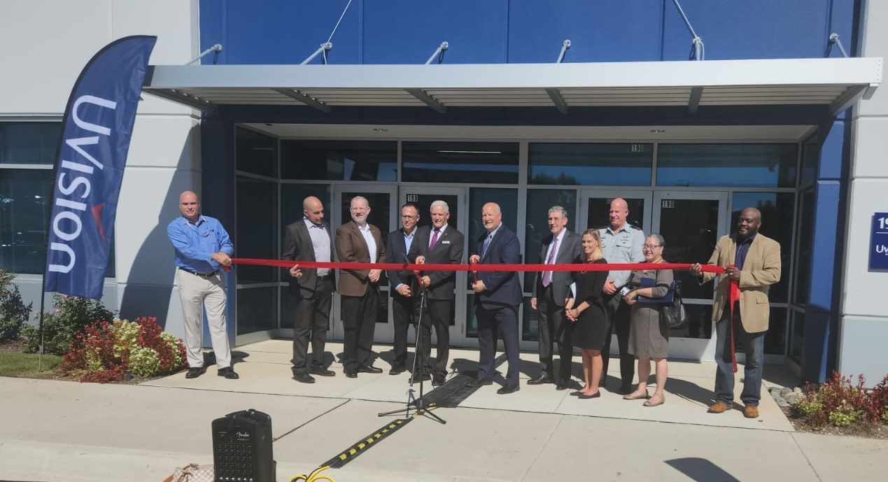 Uvision’s production and training center VA, opening ceremony