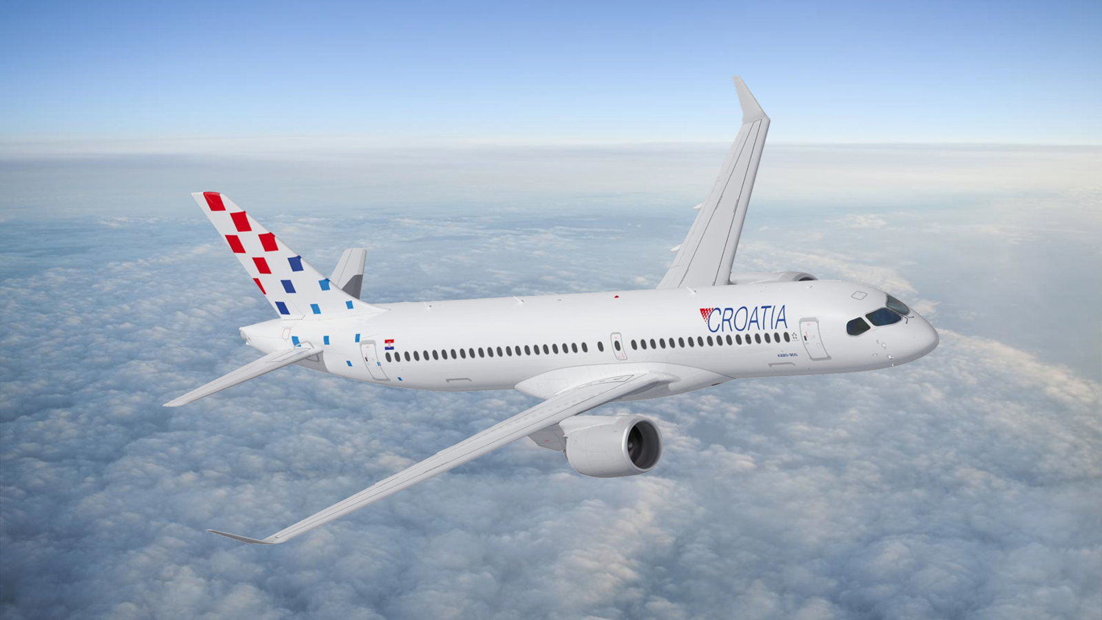 Airbus A220 Croatia Airlines