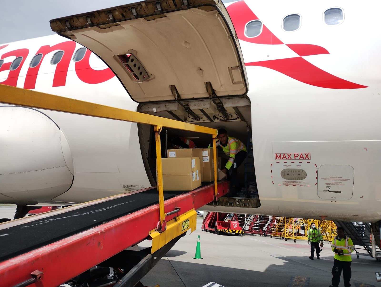 Avianca transporte carga Pasto