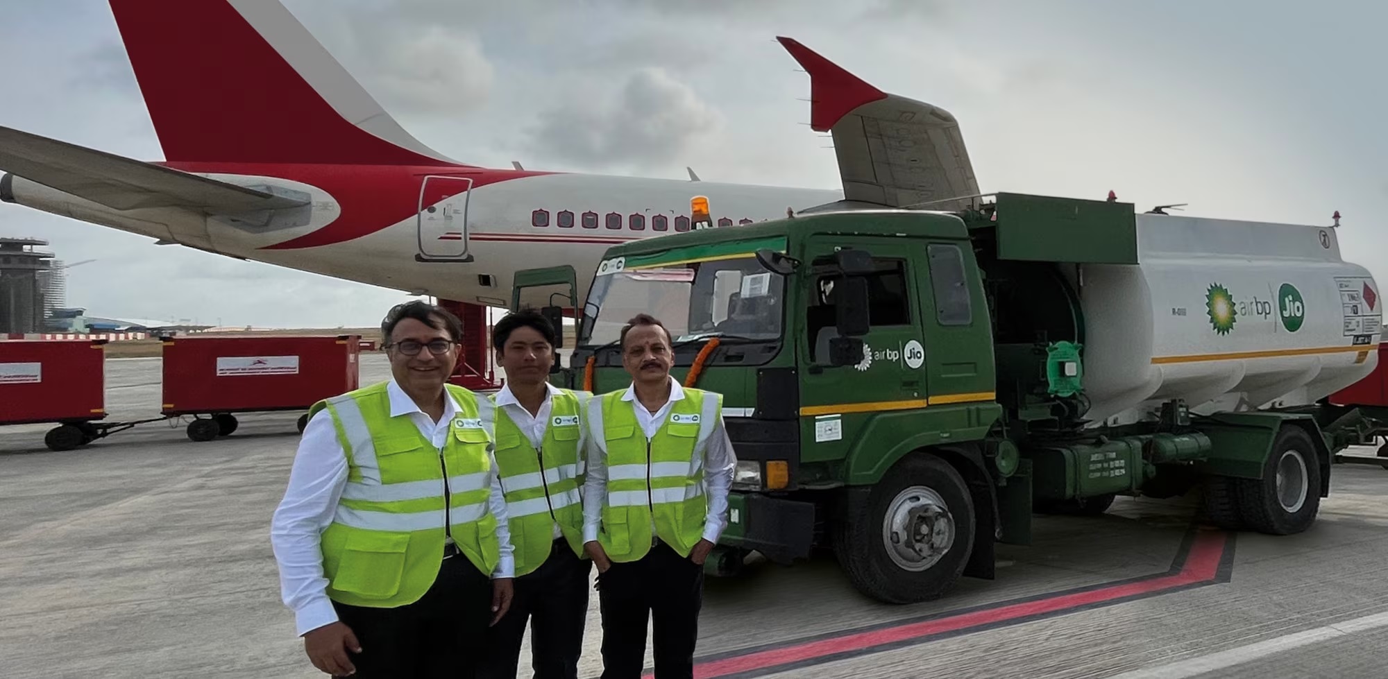 Air bp-Jio se expande en India