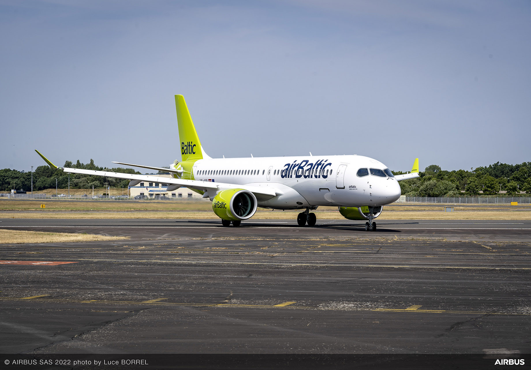 Airbus A220 airBaltic