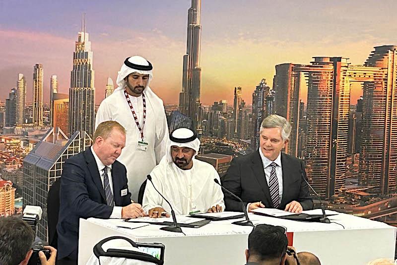Emirates flydubai acuerdo Boeing