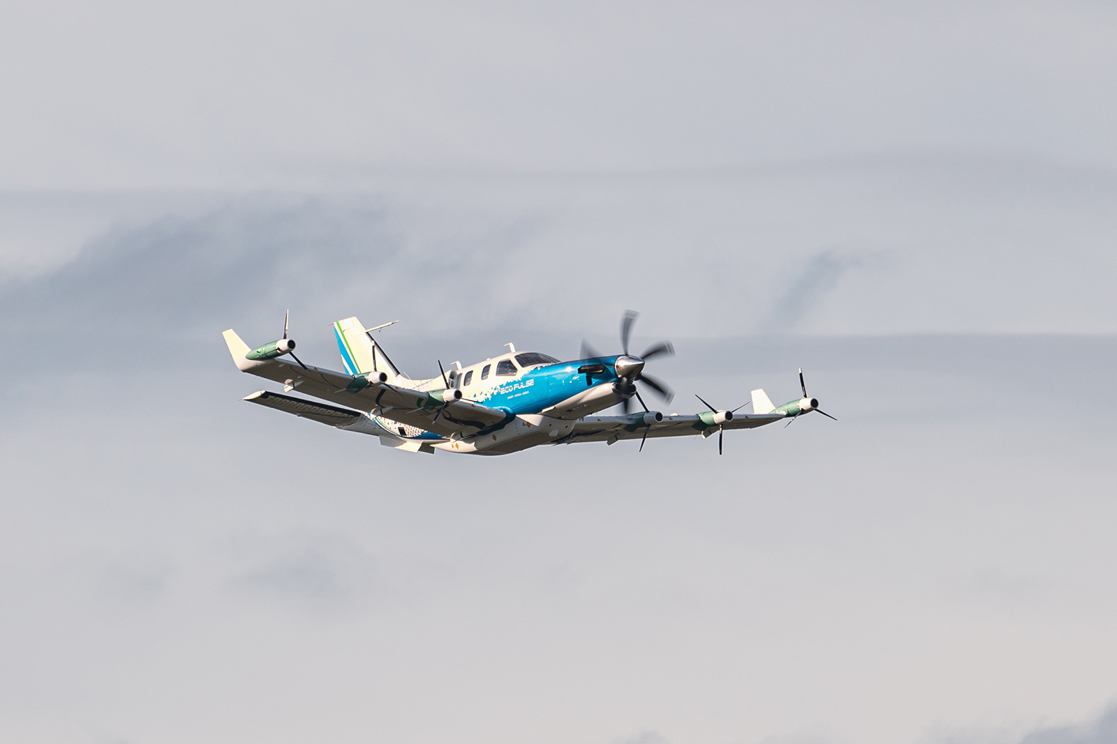 Daher EcoPulse realiza el primer vuelo hibrido-electrico 2