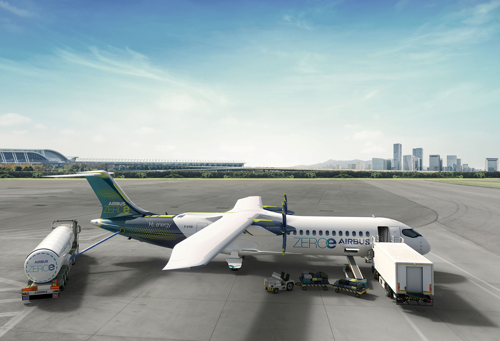Airbus hidrogeno Suecia Noruega