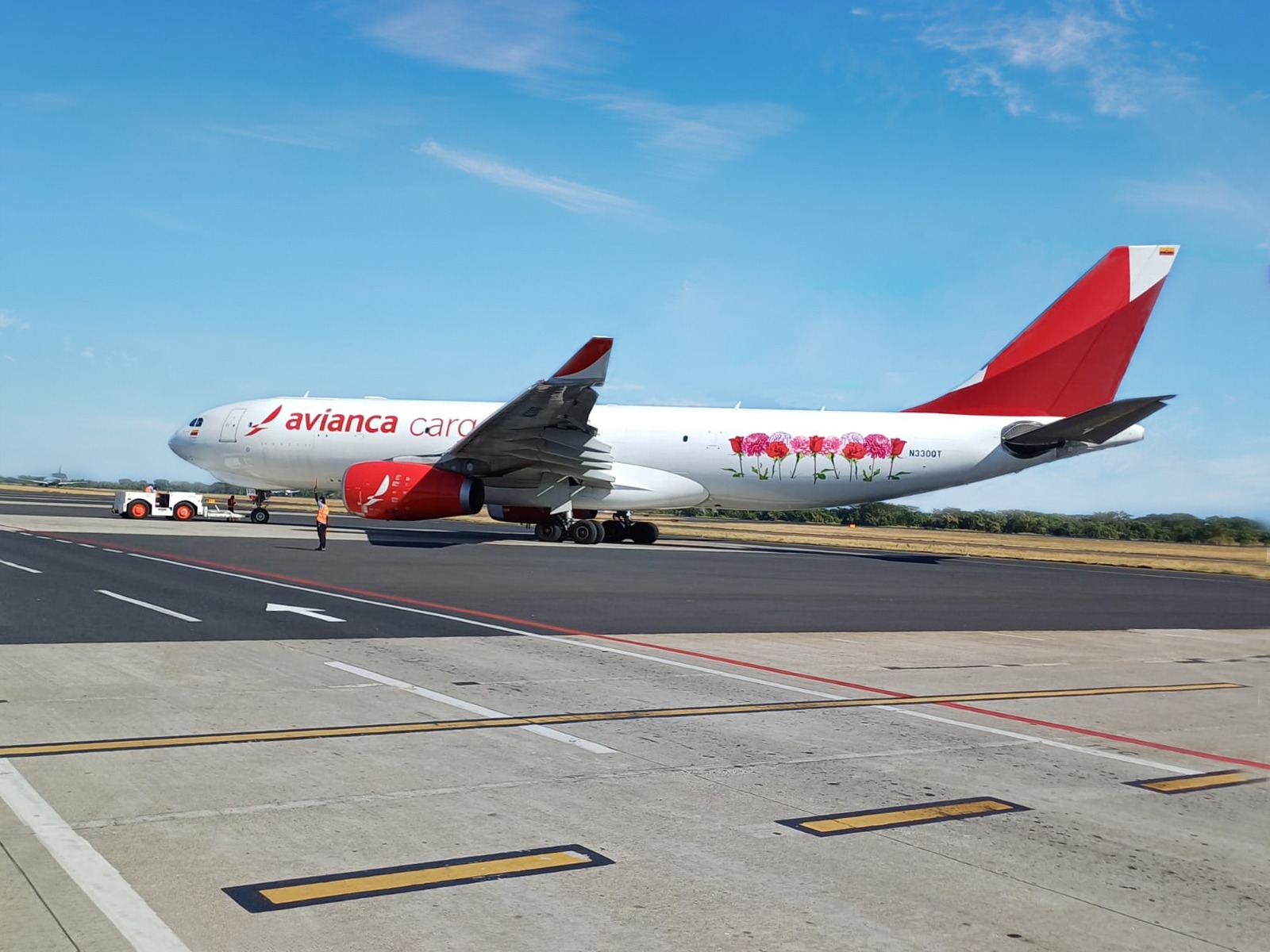 Avianca Cargo flores 1
