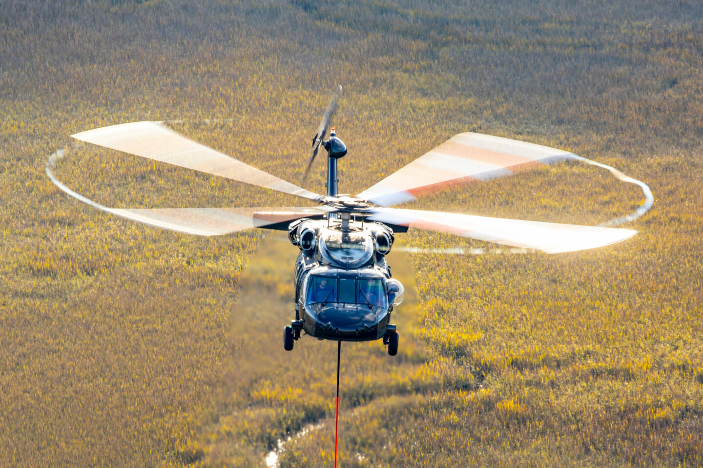 First Aviation Services Support Sikorsky UH-60 Black Hawk Aircraft