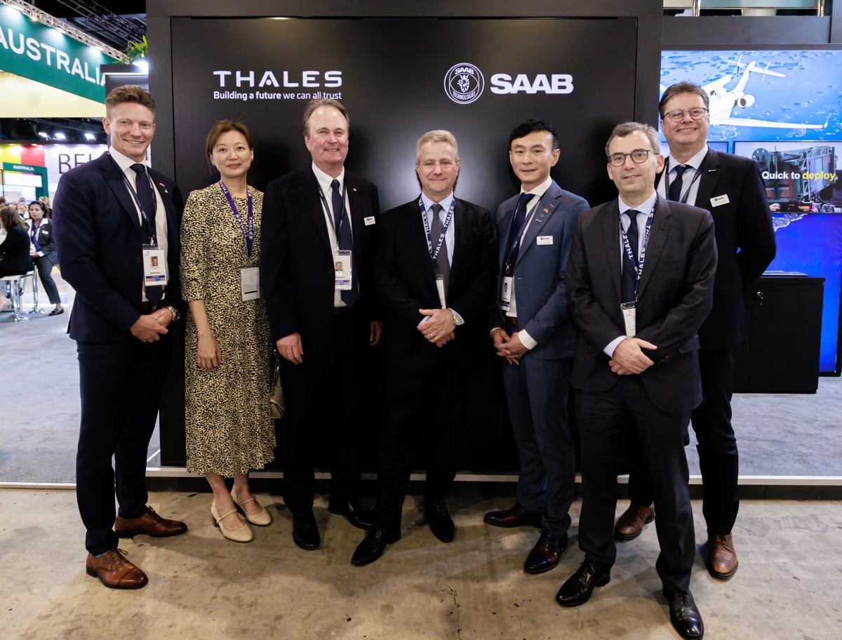 Thales MoU Saab Singapur