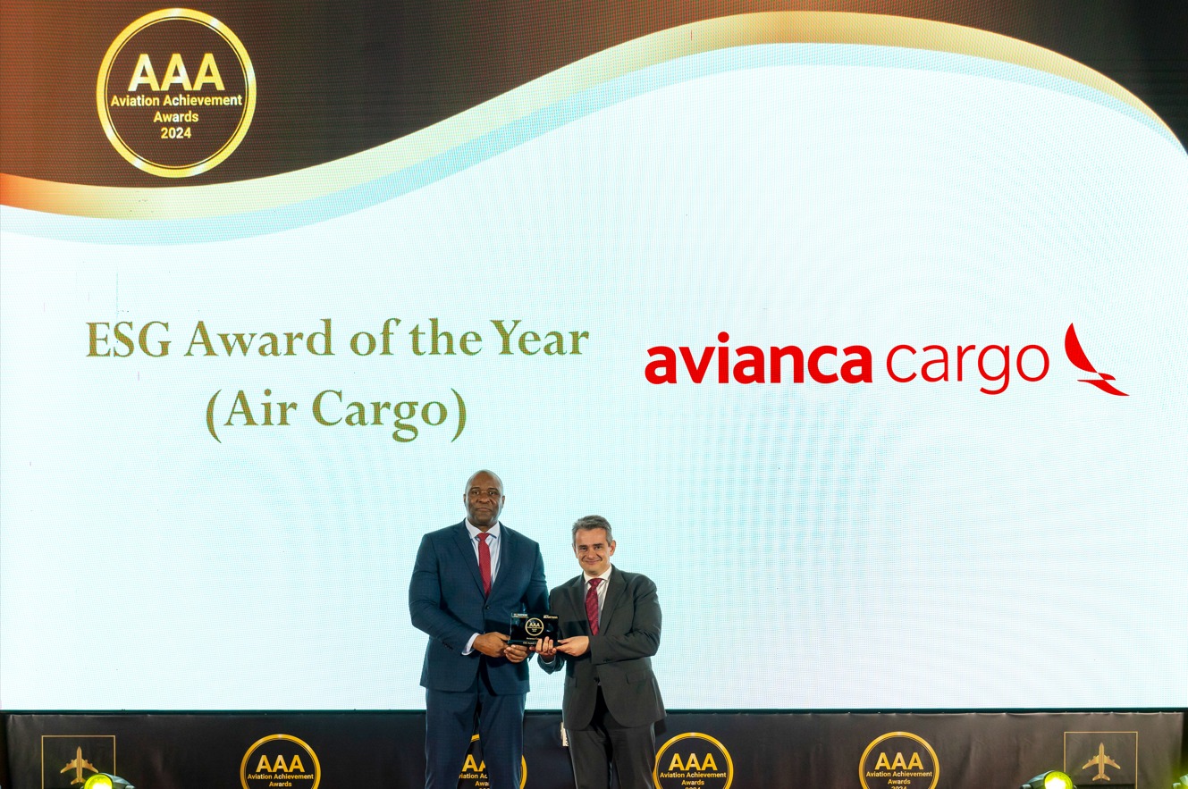 Avianca Cargo gana el ESG Award de los Aviation Achievement Awards 2024