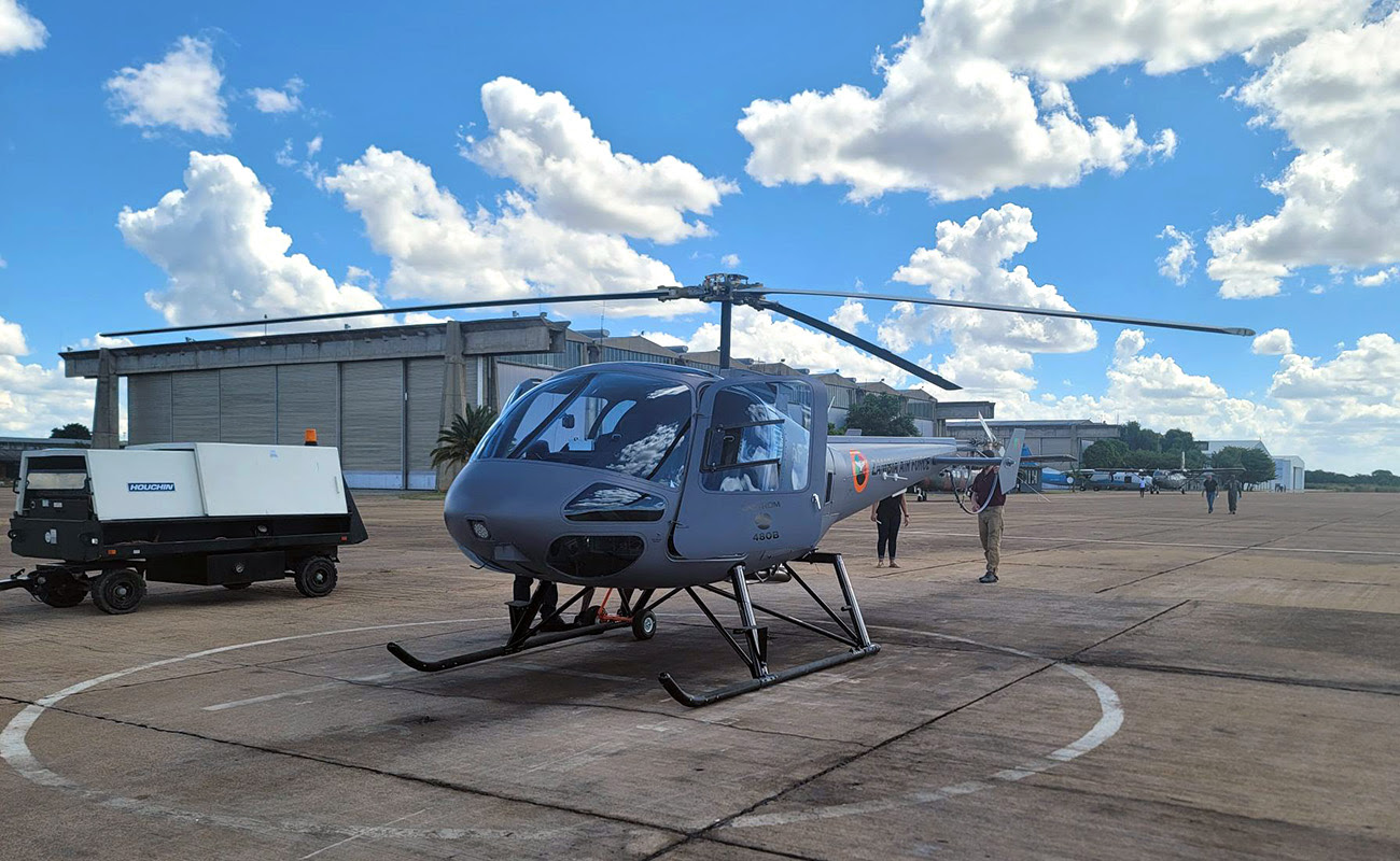 Enstrom Helicopter Fuerza Aerea Zambia