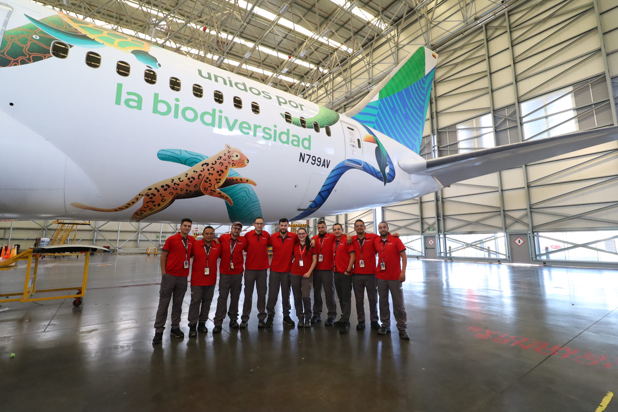 Avianca alianza WCS livery biodiversidad 1