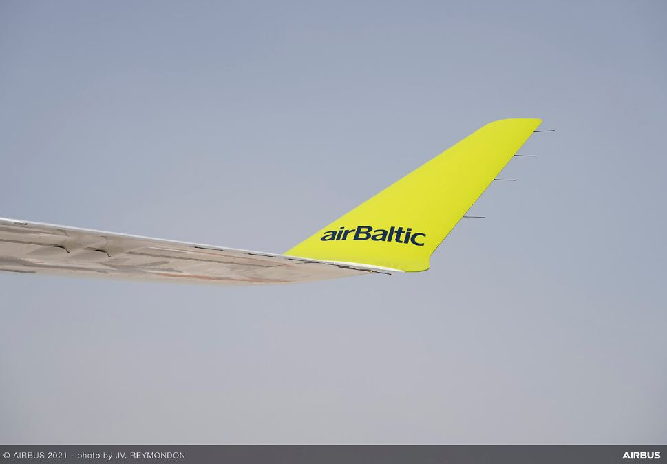 Airbus A220 airBaltic