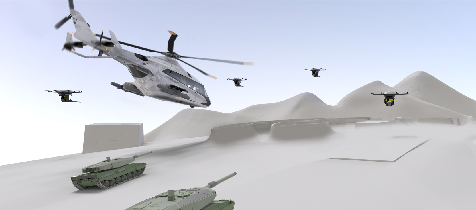 Airbus estudio conceptual NGRC OTAN