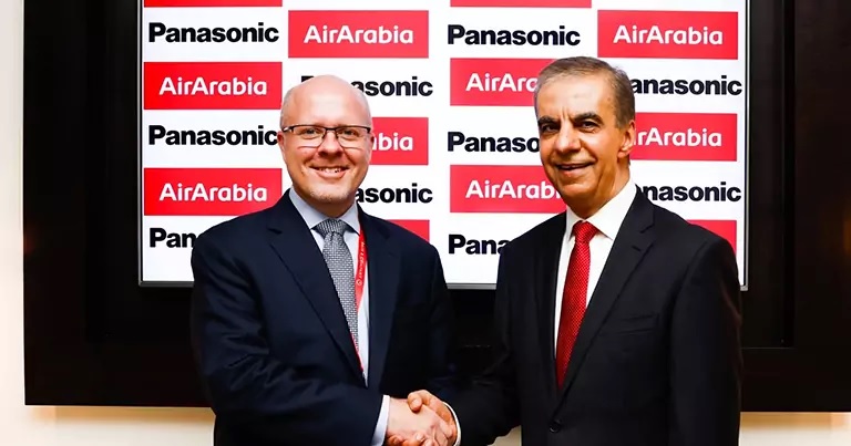 Panasonic Avionics alianza Air Arabia