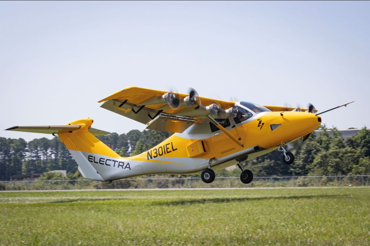 Electra demostraciones vuelo Ultra Short