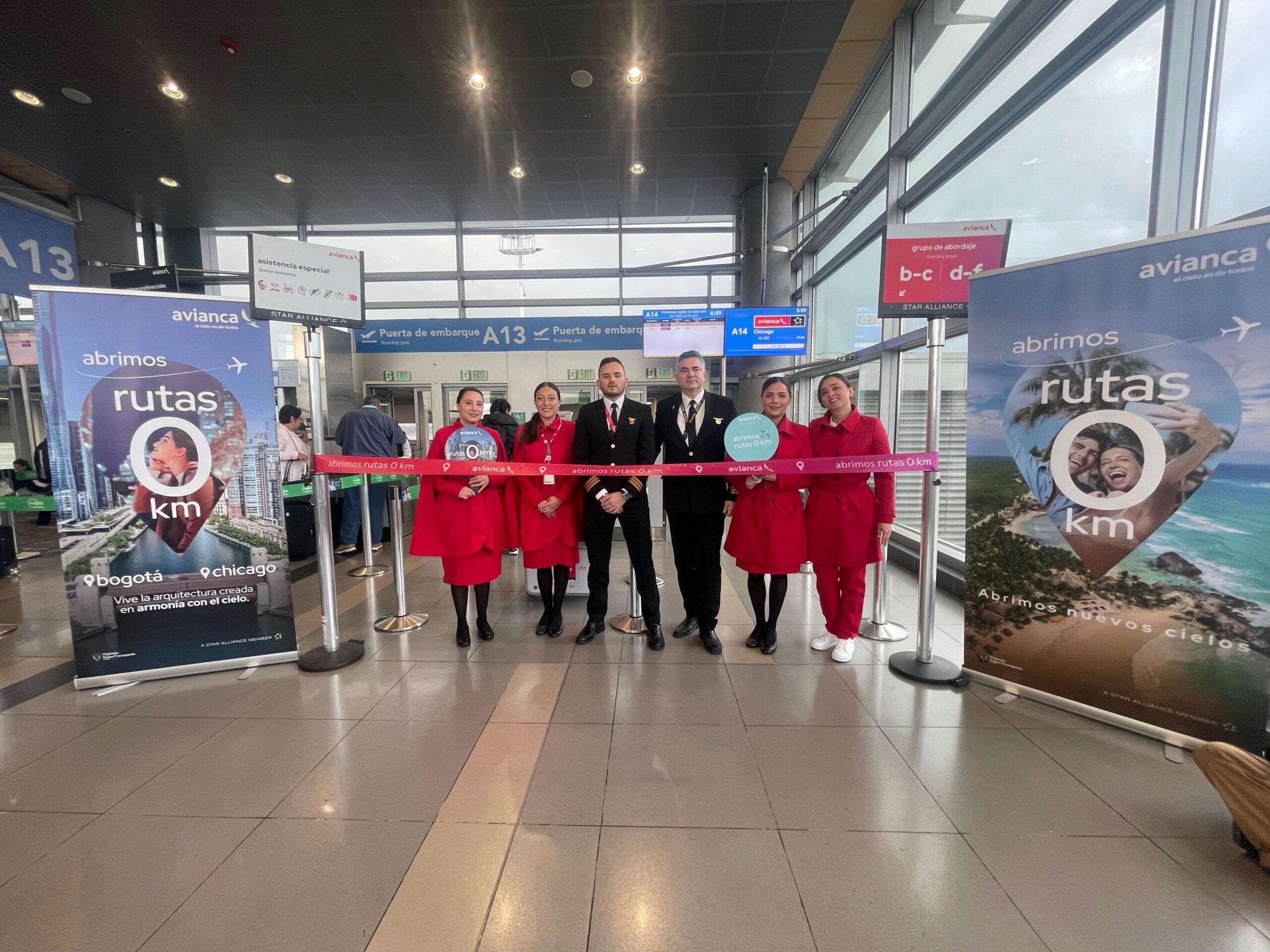 Avianca inaguracion rutas Chicago – San Salvador 2