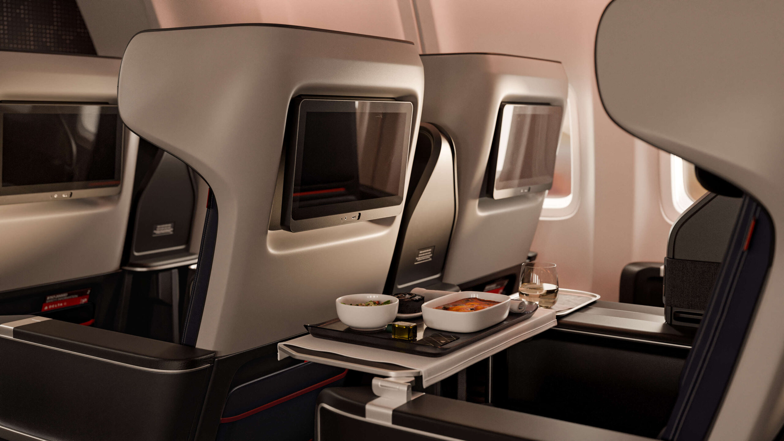 Delta Air Lines interior cabina 5