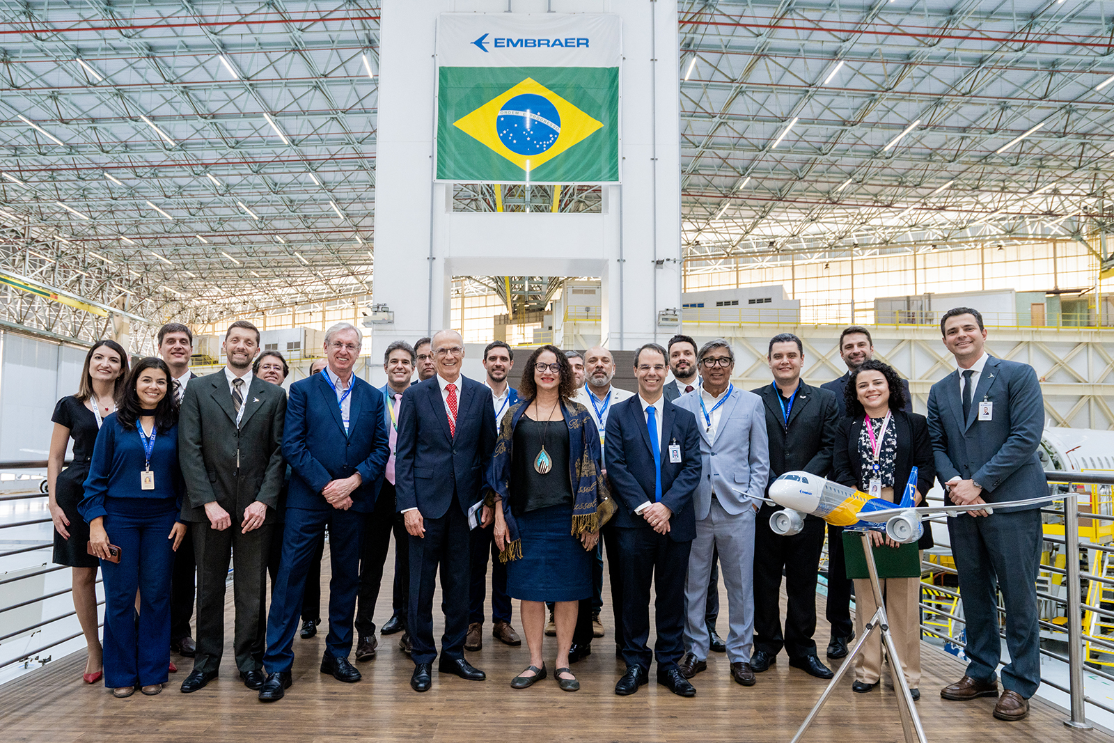 Embraer MCTI y Finep celebran acuerdo tecnologia