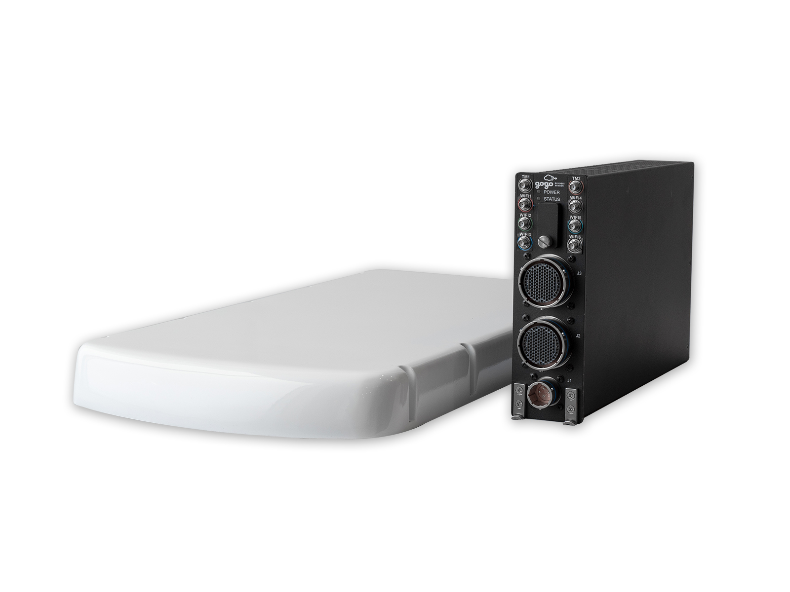 Gogo Galileo HDX antenna with Gogo AVANCE SCS