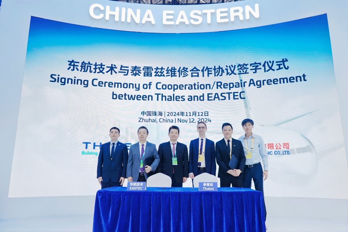 Eastern Airlines Technic y Thales amplían su cooperacion