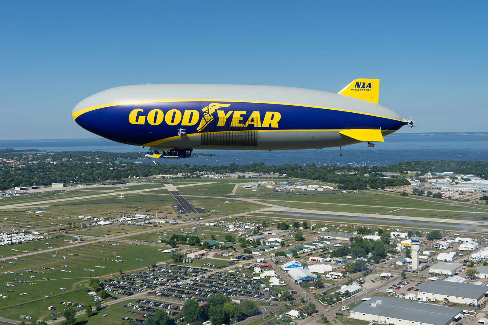 EAA Goodyear – 2015 air to air B by Dennis Biela