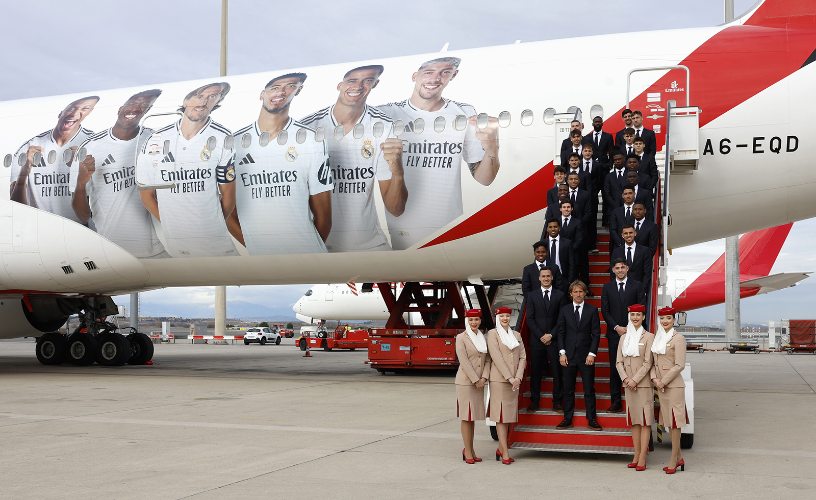 Emirates livery Real Madrid