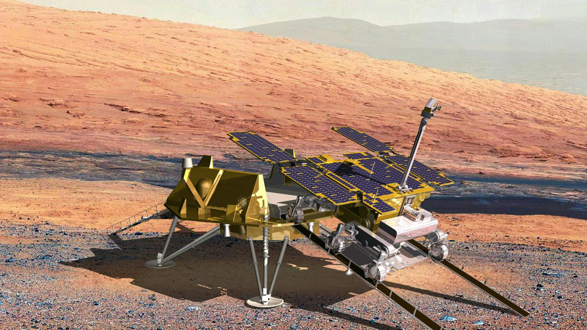 Airbus Space – Mars Lander 1