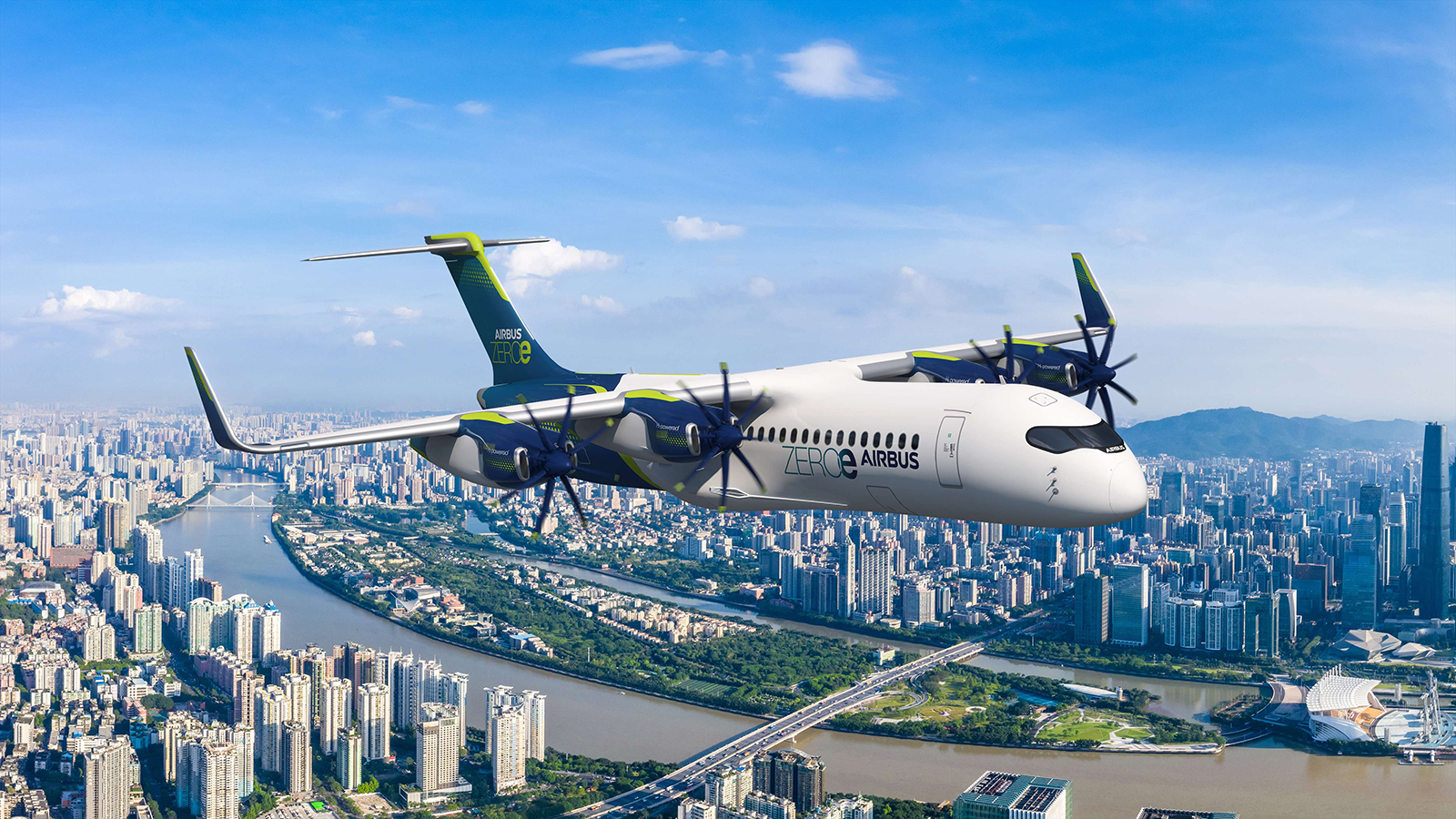 Airbus avion ZEROe hidrogeno