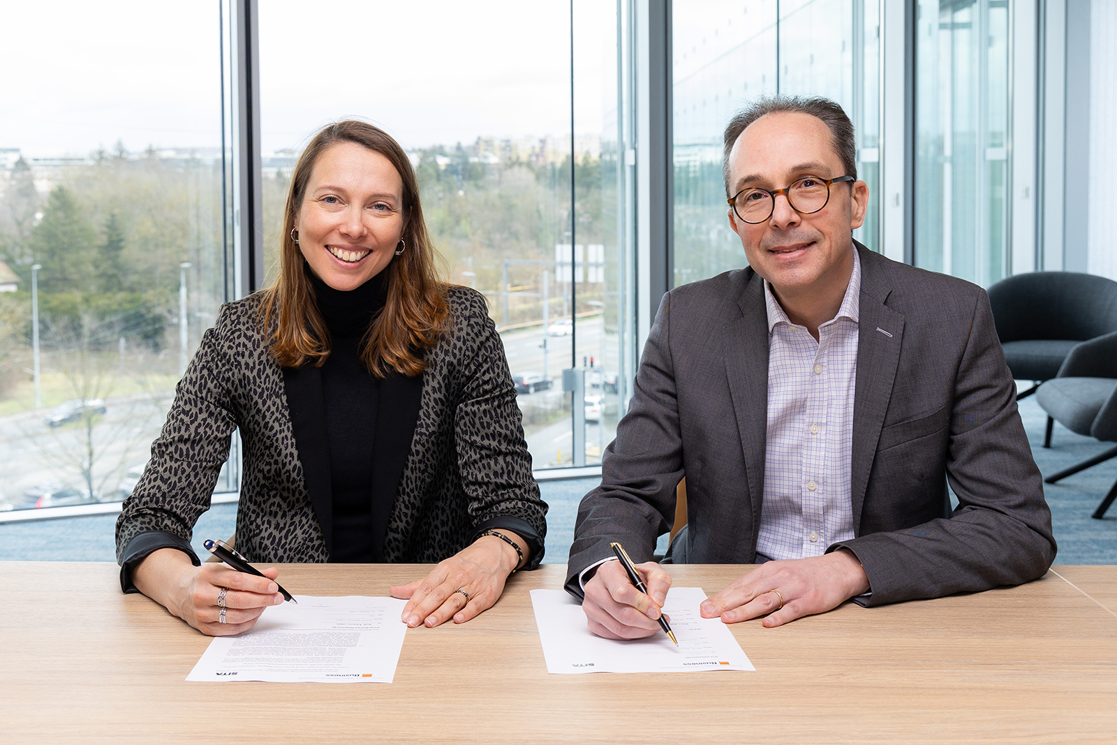 Aliette Mousnier-Lompre_CEO at Orange Business_David Lavorel_CEO SITA
