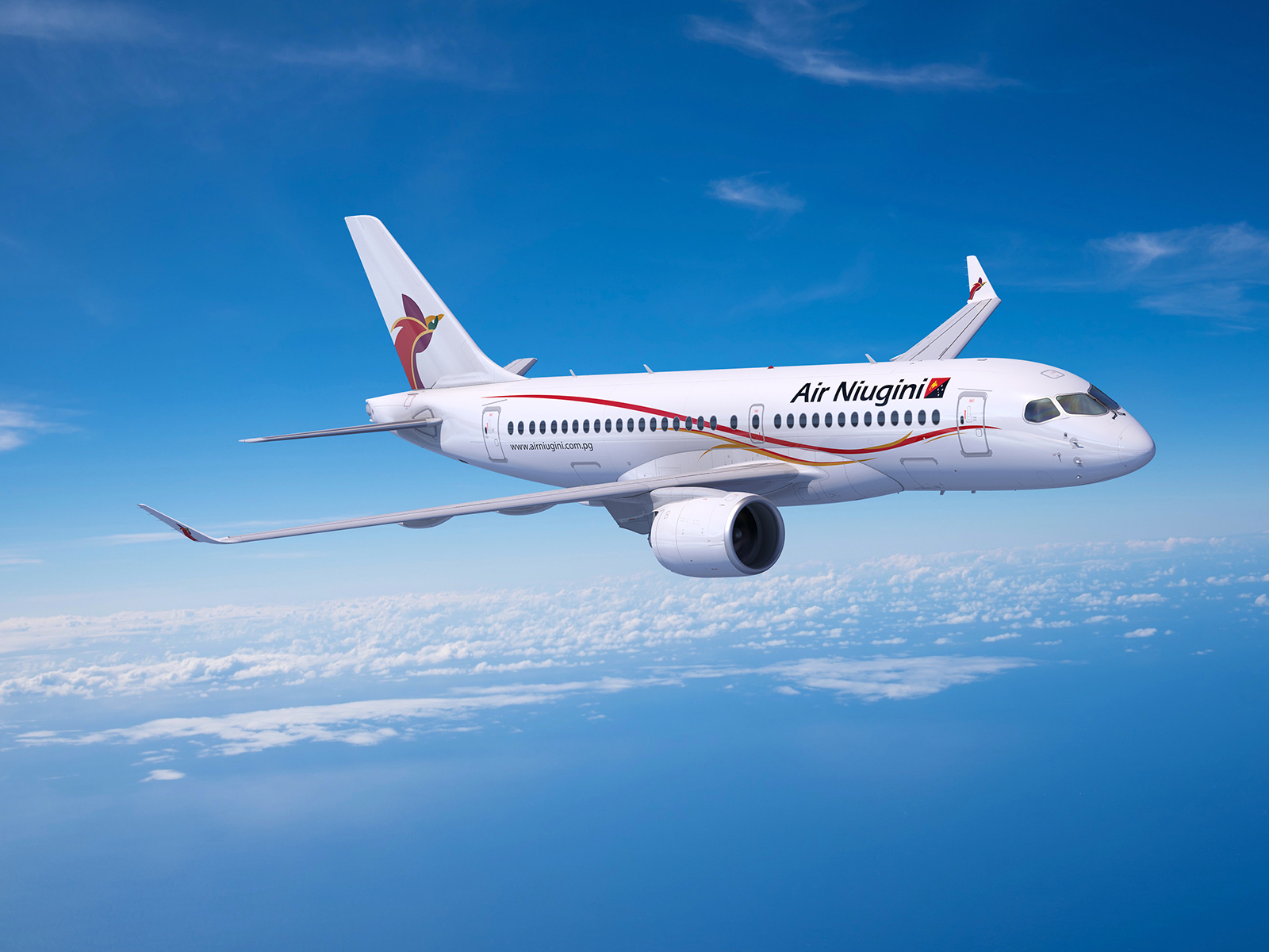 Airbus Air Niugini pedido A220 1