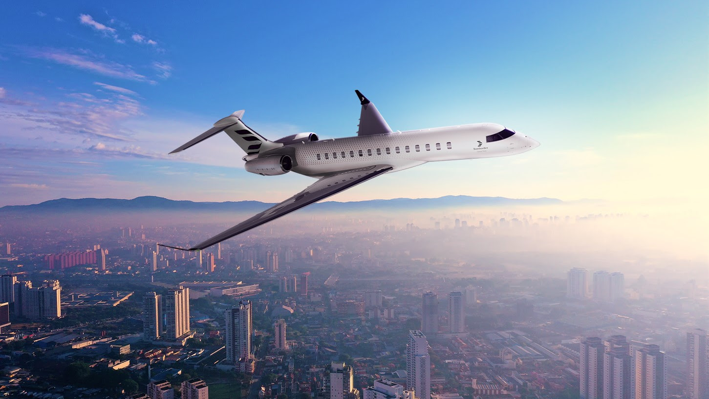 Bombardier Global 7500 Catarina Aviation Show