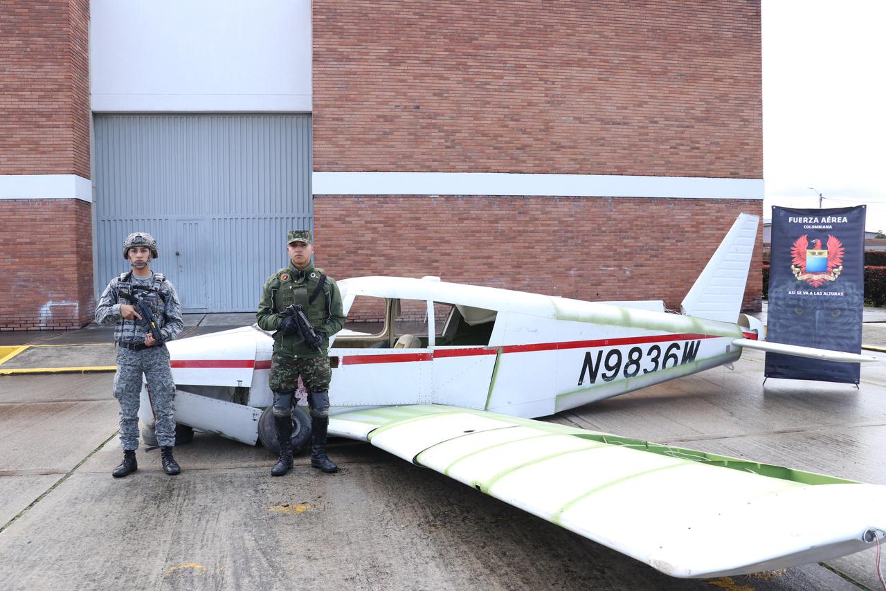 Fuerza Aeroespacial Colombiana – Incautacion aeronaves 05-2025 1