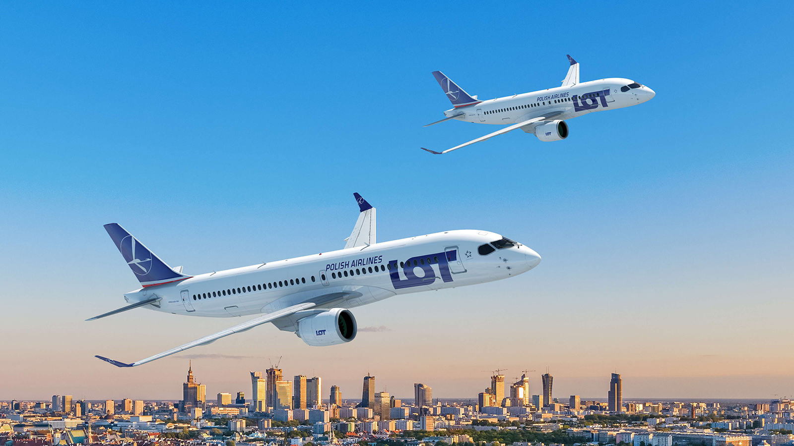 Airbus A220 LOT Polish Airlines