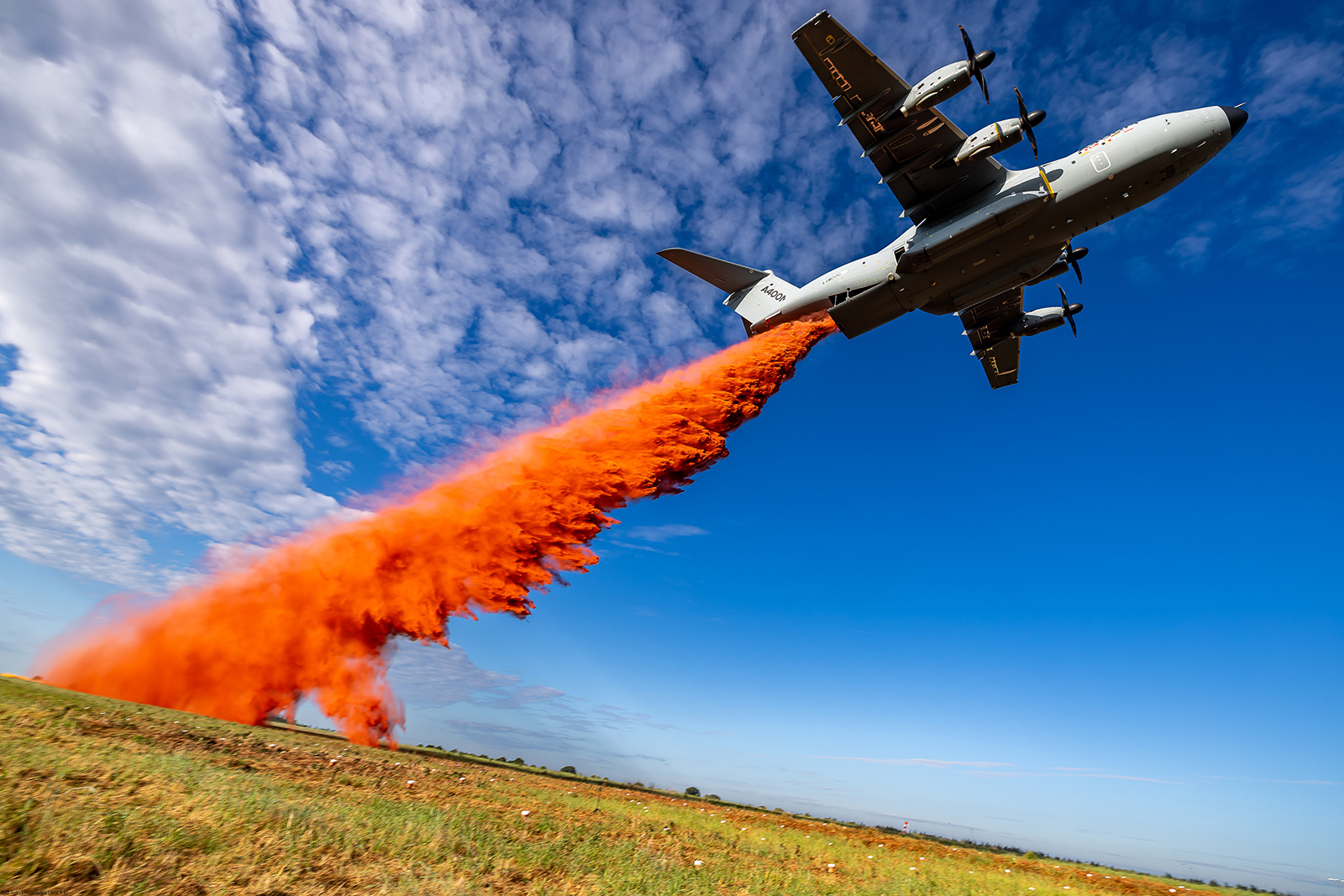 Airbus Defence Prueba de vuelo del A400M en Nimes